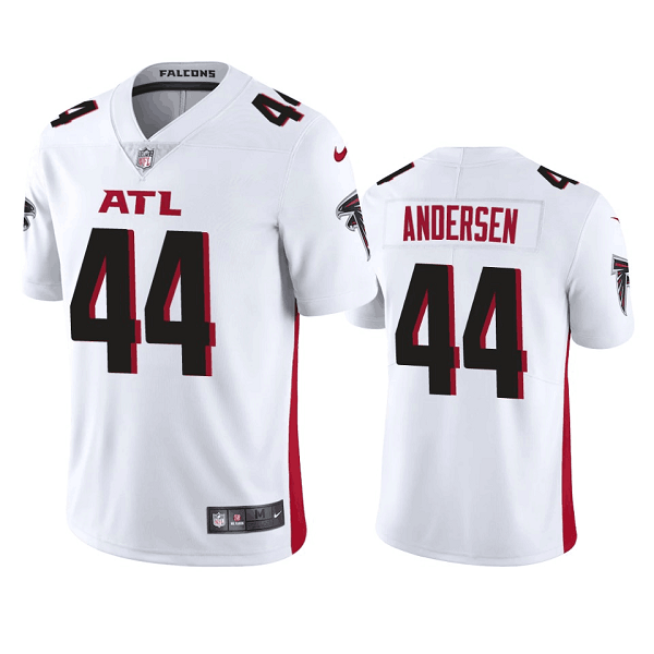 Personalized Men’s Atlanta Falcons #44 Troy Andersen White NFL Draft Untouchable Limited Stitched Jersey
