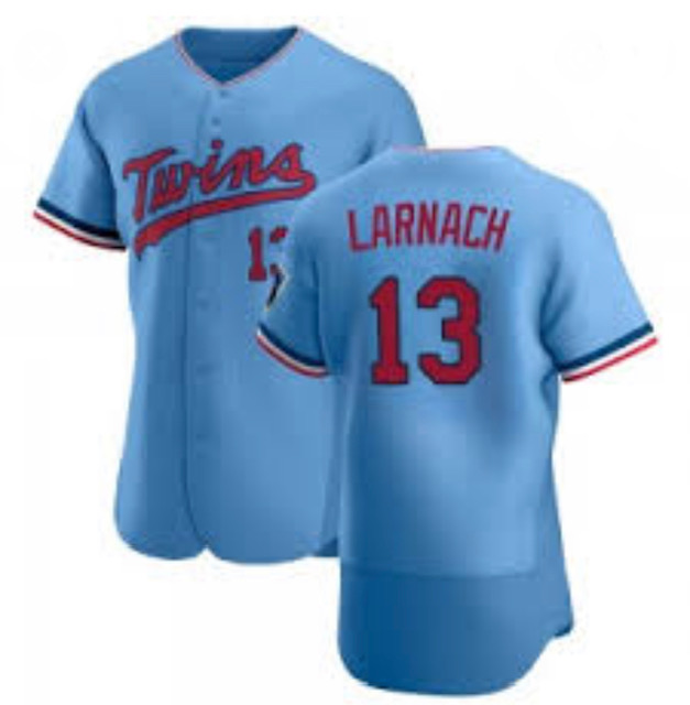 Personalized Minnesota Twins #13 Trevor Larnach Blue Jerseys
