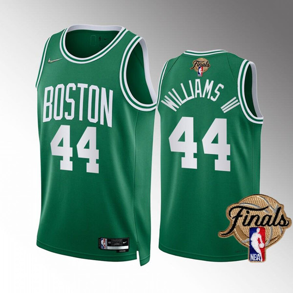 Personalized Men’s Boston Celtics #44 Robert Williams III 2022 Green NBA Finals Stitched Jersey