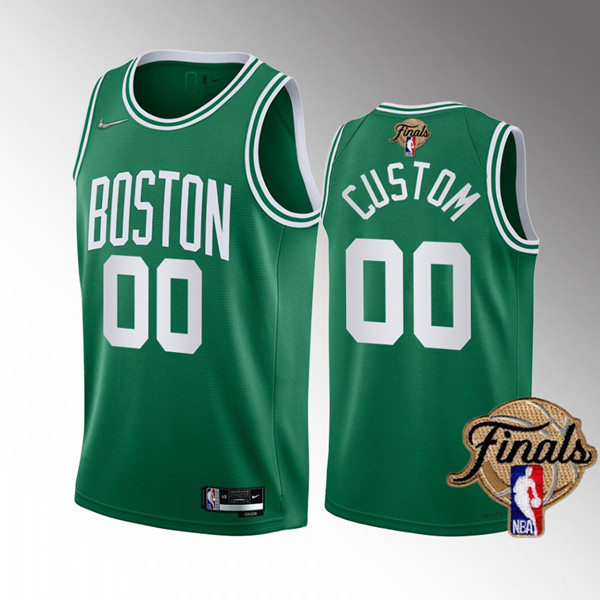 Personalized Men’s Boston Celtics Active Player 2022 Green NBA Finals Stitched Jersey