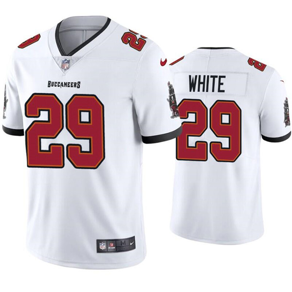 Personalized Men’s Tampa Bay Buccaneers #29 Rachaad White White Untouchable Limited Stitched Jersey