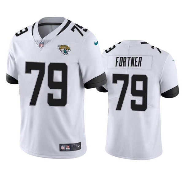 Personalized Men’s Jacksonville Jaguars #79 Luke Fortner White Untouchable Limited Stitched Jersey