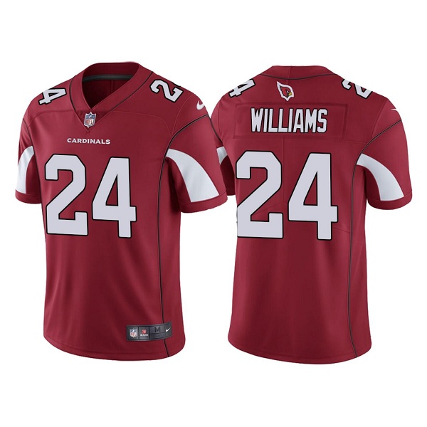Personalized Men’s Arizona Cardinals #24 Darrel Williams Red Untouchable Limited Stitched Jersey