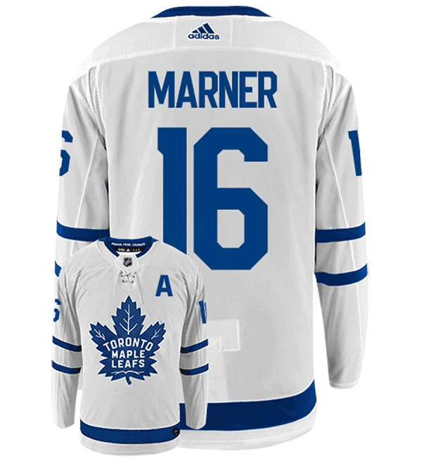 Personalized Men’s Toronto Maple Leafs #16 Mitchell Marner White Stitched Jersey