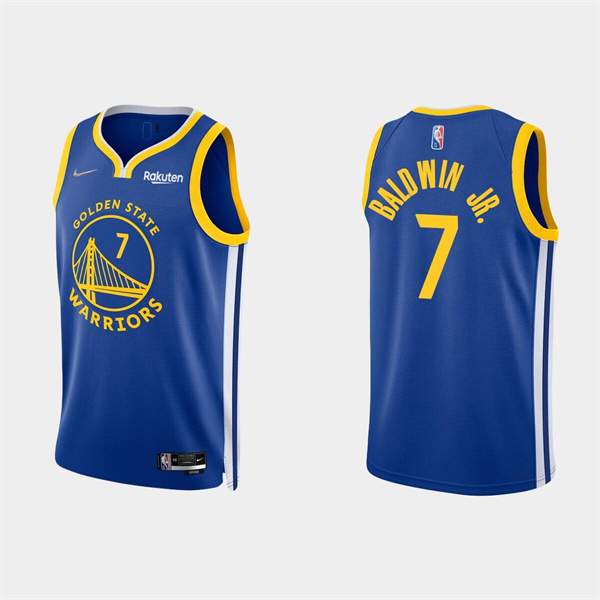Personalized Men’s Golden State Warriors #7 Patrick Baldwin Jr. 2022 Royal Stitched Basketball Jersey