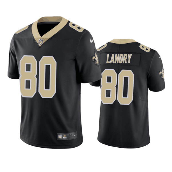 Personalized Men’s New Orleans Saints #80 Jarvis Landry Black Limited Stitched Jersey