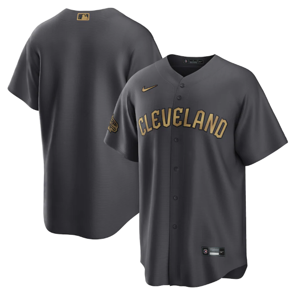 Personalized Men’s Cleveland Guardians Blank 2022 All-Star White Cool Base Stitched Baseball Jersey