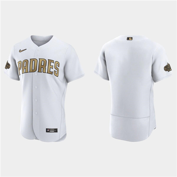 Personalized Men’s San Diego Padres Blank 2022 All-Star White Flex Base Stitched Baseball Jersey