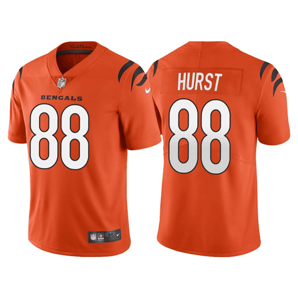 Personalized Men’s Cincinnati Bengals #88 Hayden Hurst Orange Untouchable Limited Stitched Jersey
