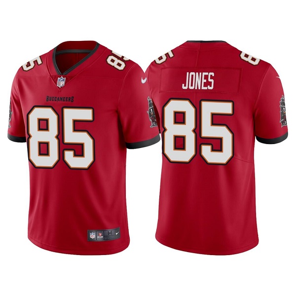 Personalized Men’s Tampa Bay Buccaneers #85 Julio Jones Red Untouchable Limited Stitched Jersey
