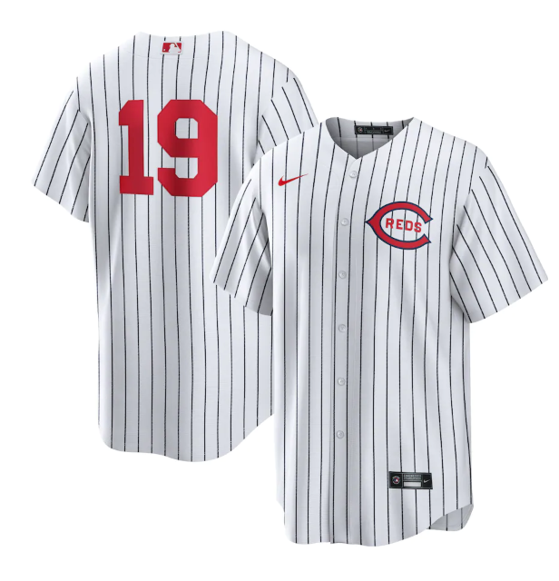 Personalized Men’s Cincinnati Reds #19 Joey Votto 2022 White Field Of Dreams Stitched Baseball Jersey