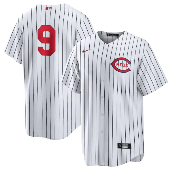 Personalized Men’s Cincinnati Reds #9 Mike Moustakas 2022 White Field Of Dreams Stitched Baseball Jersey