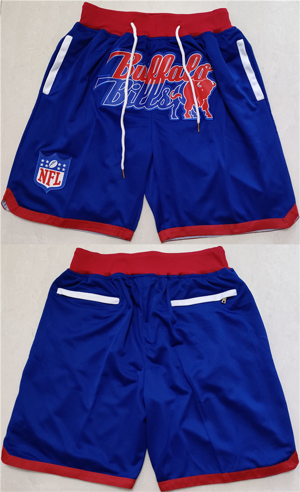 Personalized Men’s Buffalo Bills Navy Shorts(Run Small)