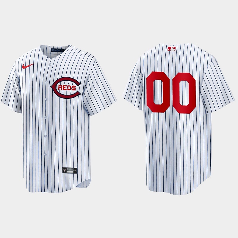 Personalized Men’s Cincinnati Reds Active Player 2022 White Field Of Dreams Stitched Baseball Jersey