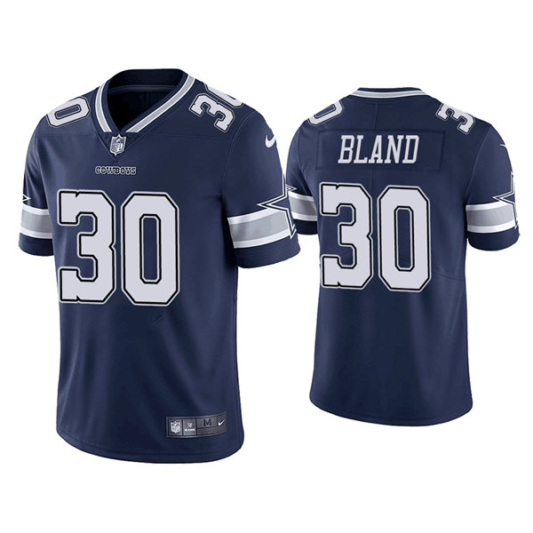 Personalized Men’s Dallas Cowboys #30 DaRon Bland Navy Limited Stitched Jersey