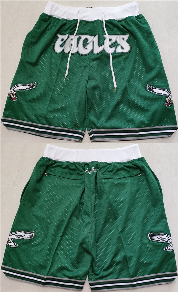 Personalized Men’s Philadelphia Eagles Green Shorts (Run Small)