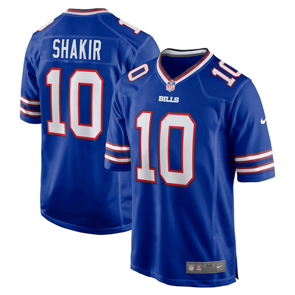 Personalized Men’s Buffalo Bills #10 Khalil Shakir Blue Limited Jersey