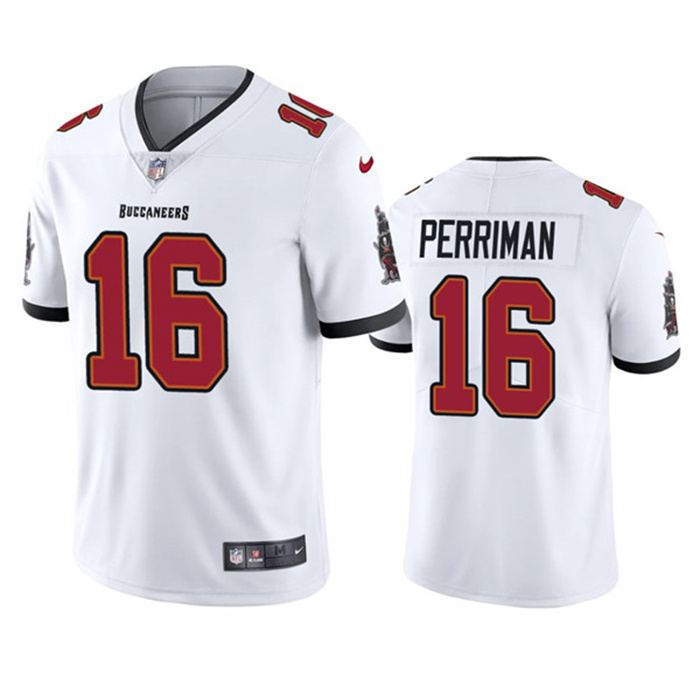 Personalized Men’s Tampa Bay Buccaneers #16 Breshad Perriman White Untouchable Limited Stitched Jersey