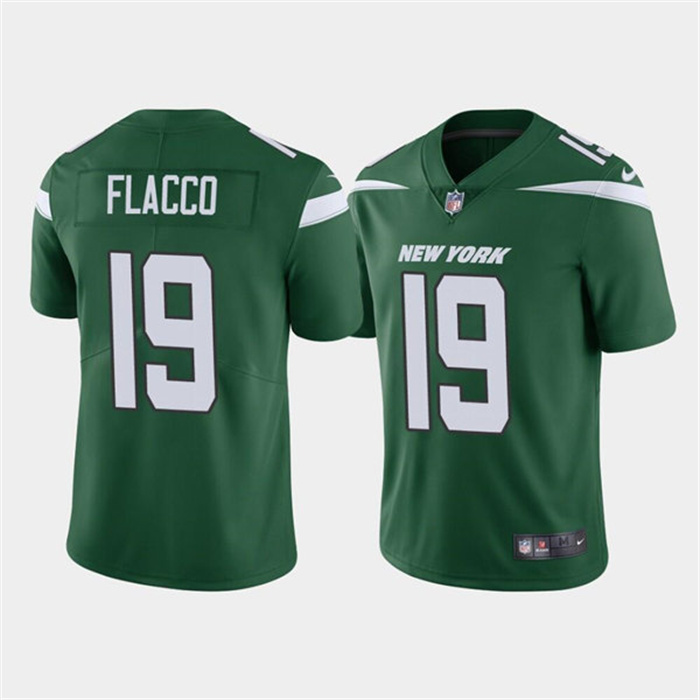 Personalized Men’s New York Jets #19 Joe Flacco Green Untouchable Limited Stitched Jersey