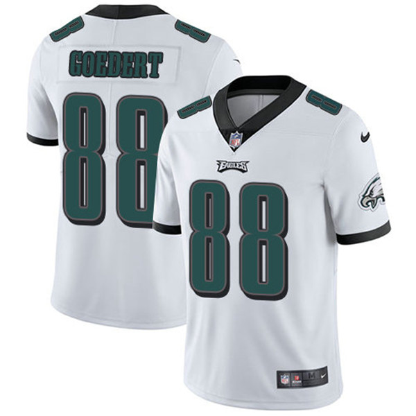 Personalized Men’s Philadelphia Eagles #88 Dallas Goedert White Untouchable Limited Stitched Jersey
