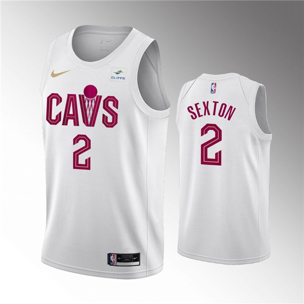 Personalized Men’s Cleveland Cavaliers #2 Collin Sexton Association Edition Stitched Basketball Jersey