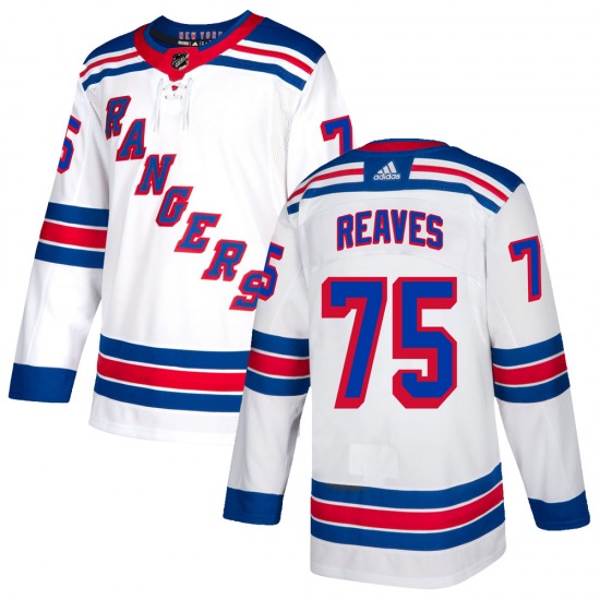 Personalized Men’s New York Rangers #75 Ryan Reaves White Stitched Jersey