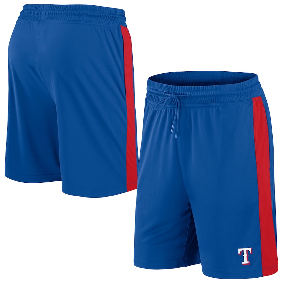 Personalized Men’s Texas Rangers Blue Shorts