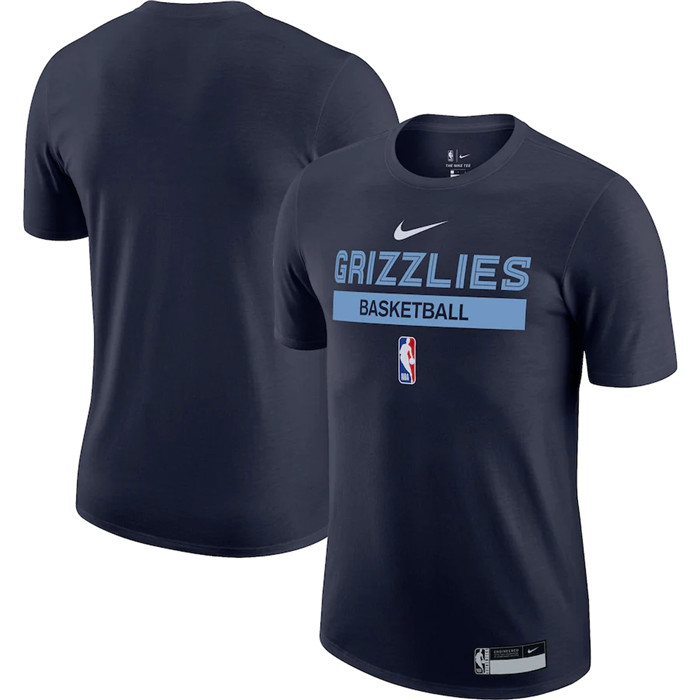 Personalized Men’s Memphis Grizzlies Navy 2022 23 Legend On-Court Practice Performance T-Shirt