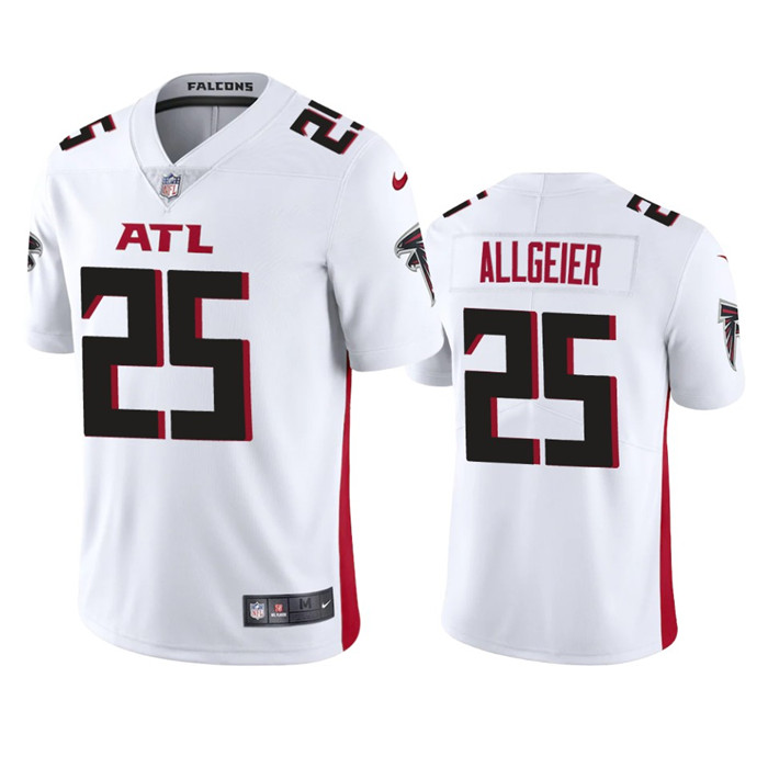 Personalized Men’s Atlanta Falcons #25 Tyler Allgeier White Untouchable Stitched Football Jersey