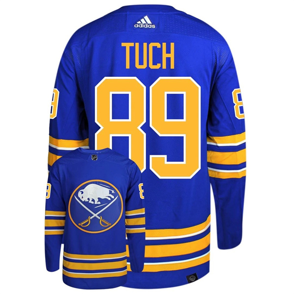 Personalized Men’s Buffalo Sabres #89 Alex Tuch Royal Stitched Jersey