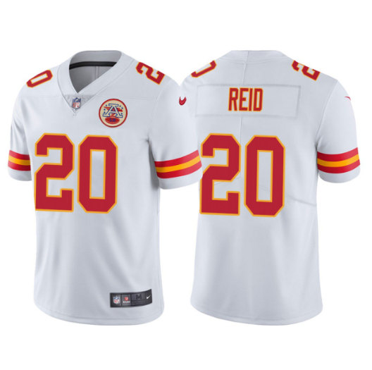 Personalized Men’s Kansas City Chiefs #20 Justin Reid White Untouchable Limited Stitched Jersey