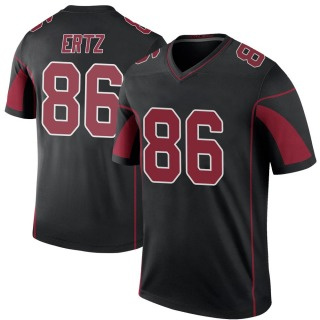 Personalized Men’s Arizona Cardinals #86 Zach Ertz Black Rush Jersey
