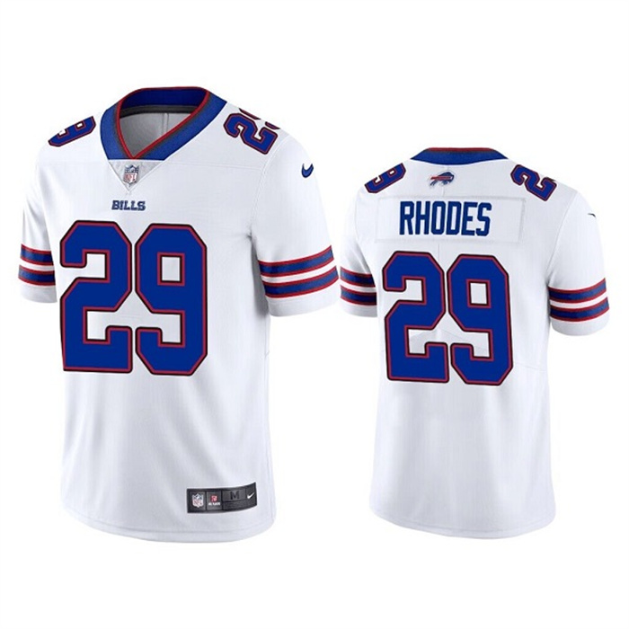 Personalized Men’s Buffalo Bills #29 Xavier Rhodes White Untouchable Limited Stitched Jersey