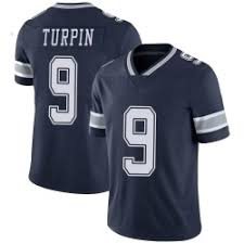 Personalized Dallas Cowboys #9 KaVontae Turpin Navy Limited Jersey