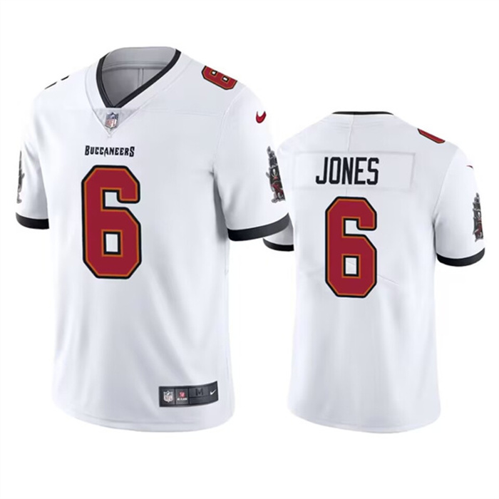Personalized Men’s Tampa Bay Buccaneers #6 Julio Jones White Untouchable Limited Stitched Jersey