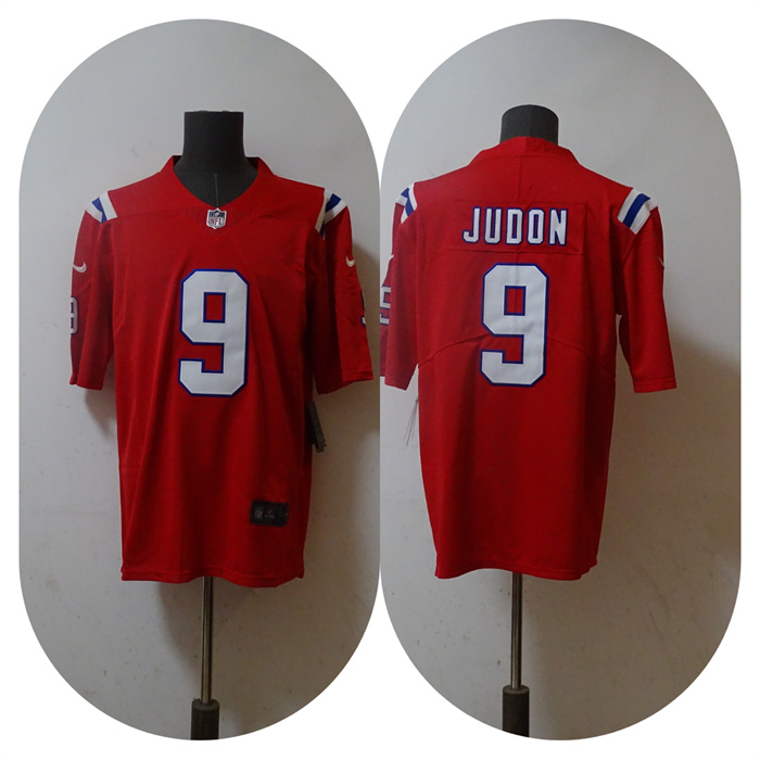 Personalized Men’s New England Patriots #9 Matt Judon Red Untouchable Limited Stitched Jersey