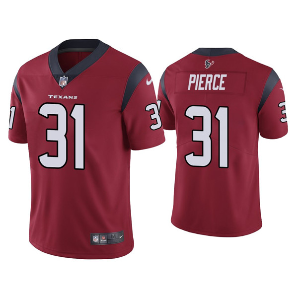 Personalized Men’s Houston Texans #31 Dameon Pierce Red Untouchable Limited Stitched Jersey