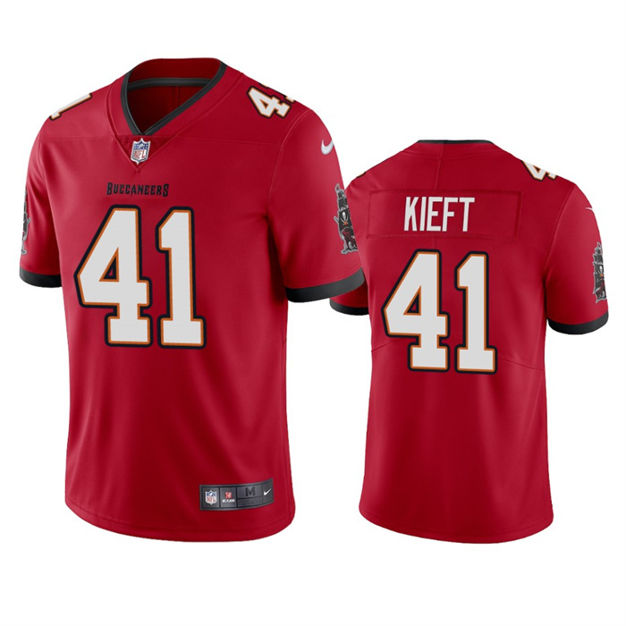 Personalized Men’s Tampa Bay Buccaneers #41 Ko Kieft Red Untouchable Limited Stitched Jersey