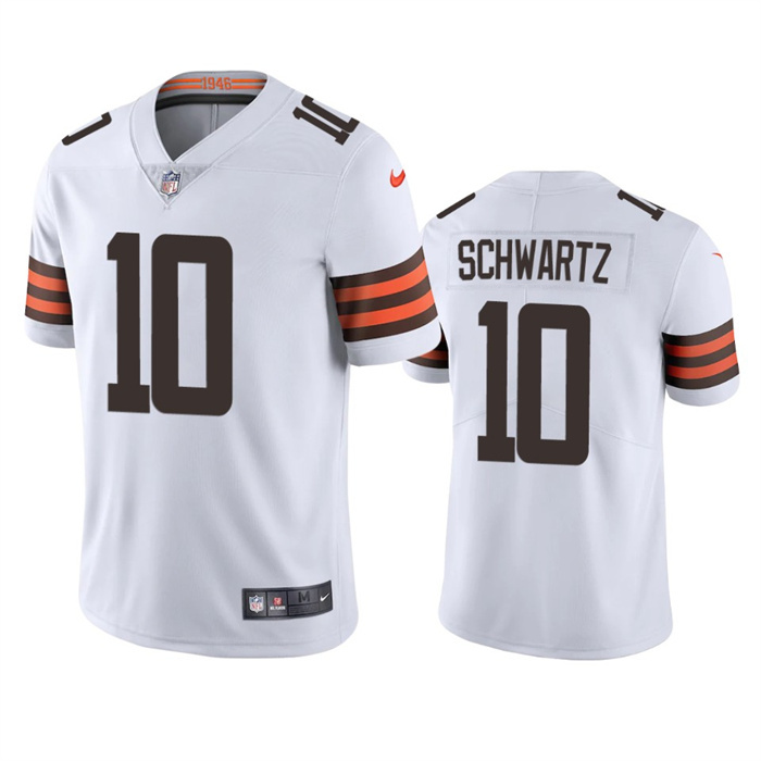 Personalized Men’s Cleveland Browns #10 Anthony Schwartz White Untouchable Limited Stitched Jersey