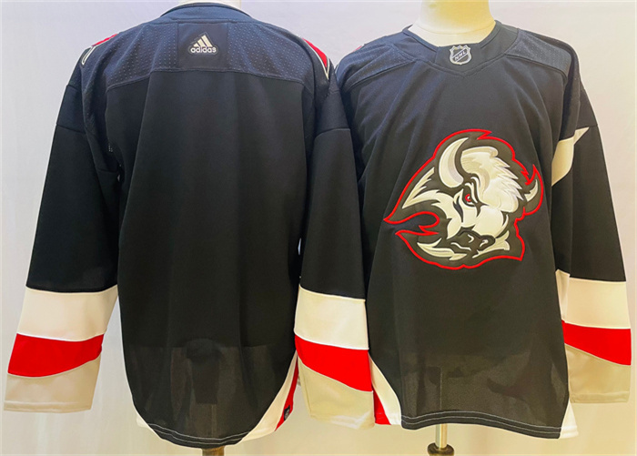 Personalized Men’s Buffalo Sabres Blank 2022-23 Black Stitched Jersey