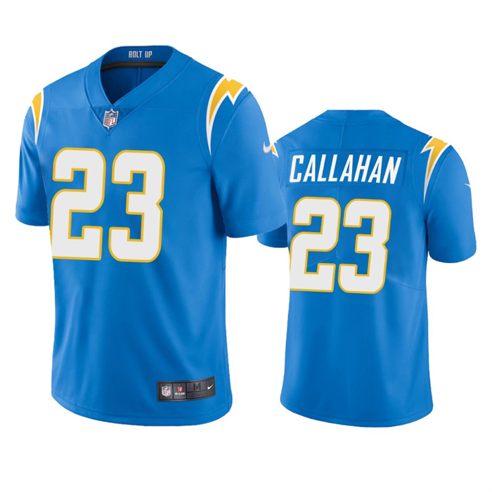 Personalized Men’s Los Angeles Chargers #23 Bryce Callahan Blue Untouchable Limited Stitched Jersey