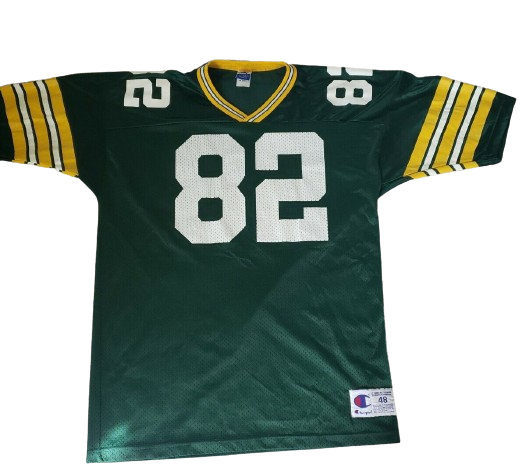 Personalized Men’s Vintage Champion Green Bay Packers # 82 Don Beebe Jersey