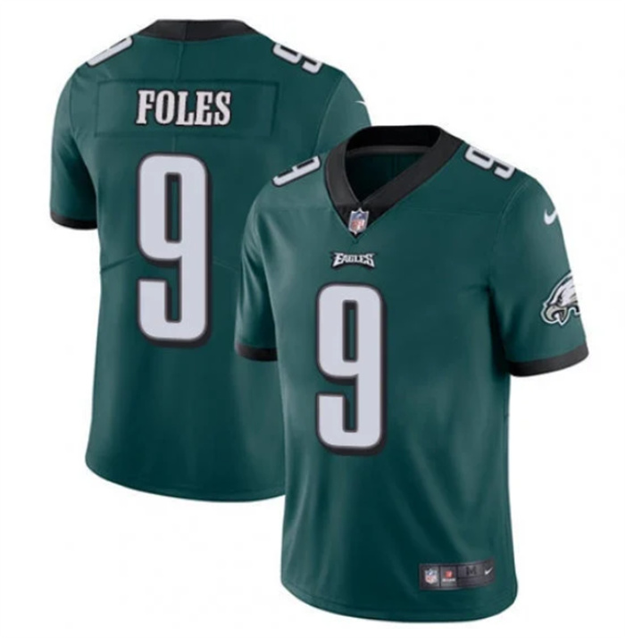 Personalized Youth Philadelphia Eagles #9 Nick Foles Green Untouchable Limited Stitched Football Jersey