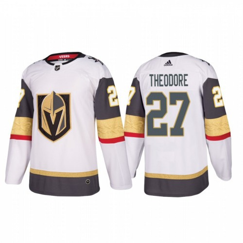 Personalized Men’s Vegas Golden Knights #27 Shea Theodore White NHL Jersey