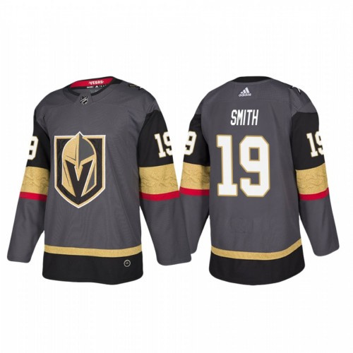 Personalized Men’s Vegas Golden Knights #19 Reilly Smith Player Gray Jersey
