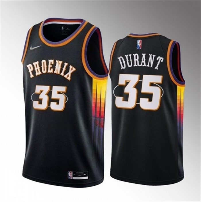 Personalized Men’s Phoenix Suns #35 Kevin Durant Black 2022 23 Statement Edition Edition Stitched Basketball Jersey