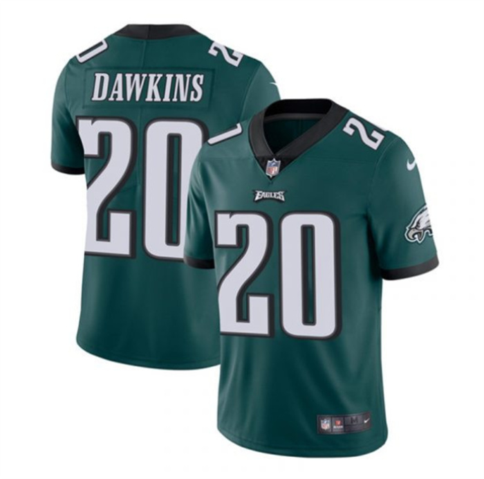 Personalized Men’s Philadelphia Eagles #20 Brian Dawkins Green Untouchable Limited Stitched Jersey