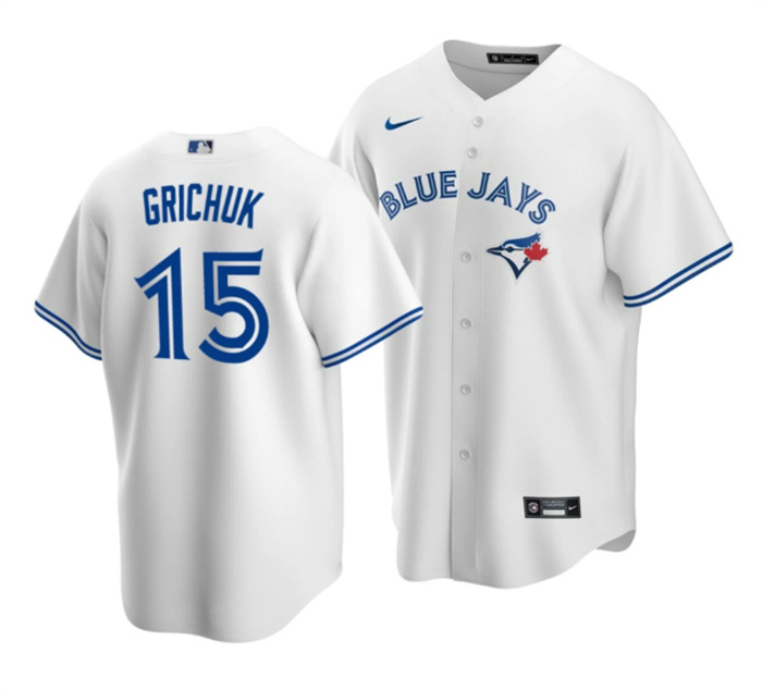 Personalized Men’s Toronto Blue Jays #15 Whit Merrifield White Cool Base Stitched Jersey