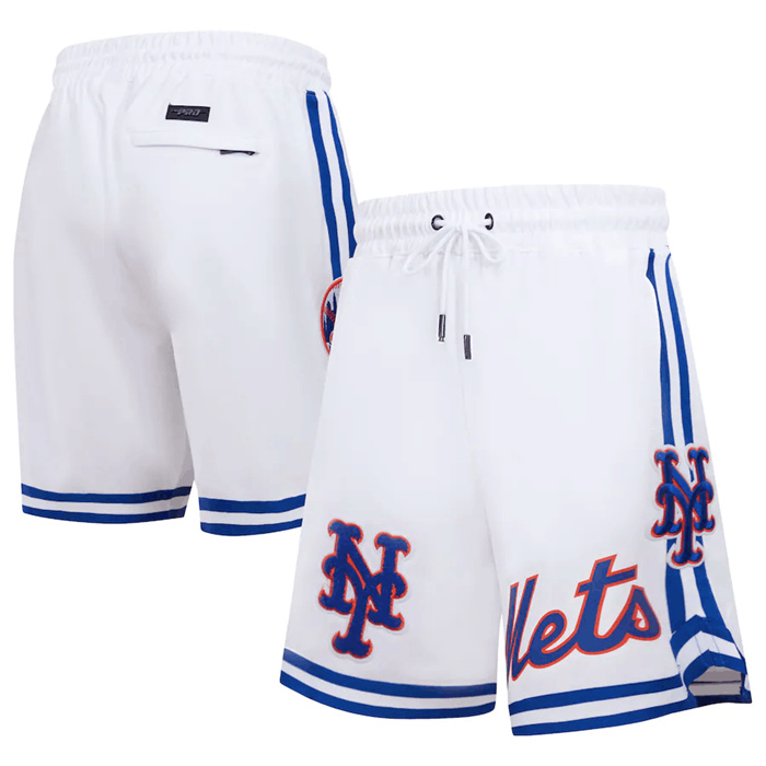Personalized Men’s New York Mets White Shorts