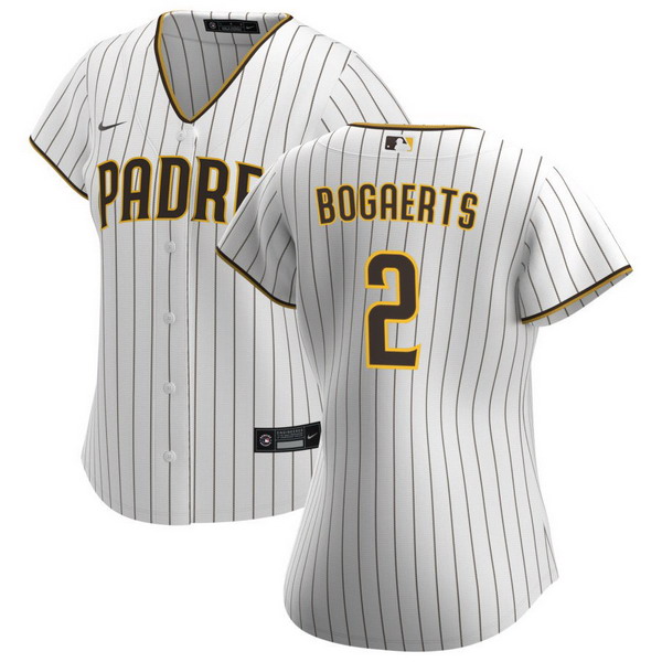 Personalized Women’s San Diego Padres #2 Xander Bogaerts White Jersey